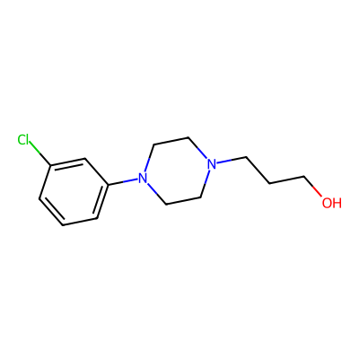 Chemical structure of Trazodone EP Impurity I