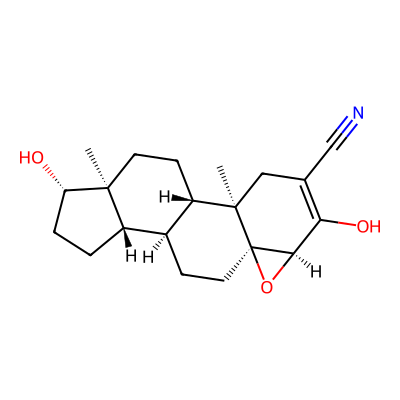 Chemical structure of Trilostane