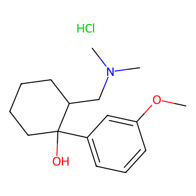 Chemical structure of Tramadol Impurity A