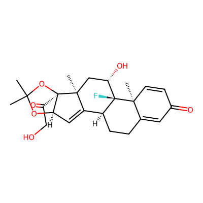Chemical structure of Triamcinolone Acetonide EP Impurity B
