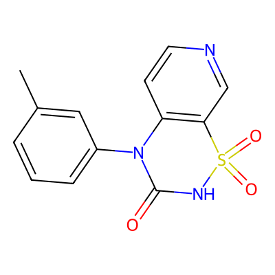 Chemical structure of Torsemide Impurity A