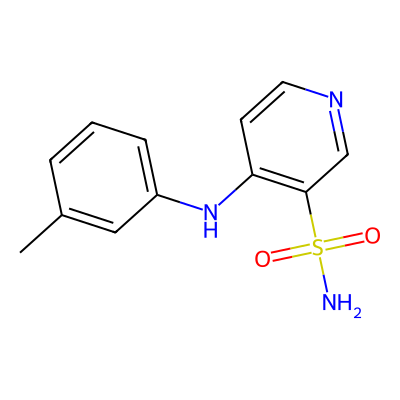Chemical structure of Torsemide Related Compound A