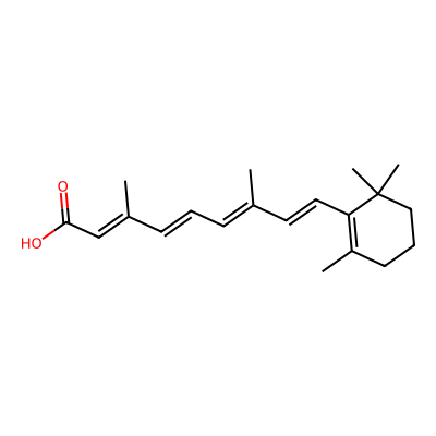 Chemical structure of Isotretinoin EP Impurity A