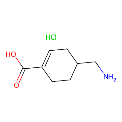 Chemical structure of Tranexamic Acid EP Impurity C (HCl salt)