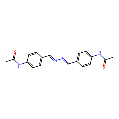 Chemical structure of Thiacetazone Dimer Impurity