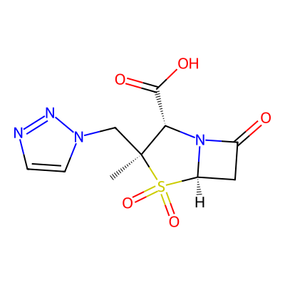 Chemical structure of Tazobactam API
