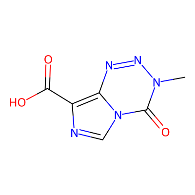 Chemical structure of Temozolomide EP Impurity B