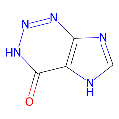 Chemical structure of Temozolomide EP Impurity E