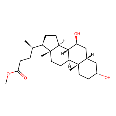 Chemical structure of Ursodeoxycholic Acid Impurity G