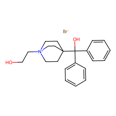 Chemical structure of Umeclidinium Impurity 1
