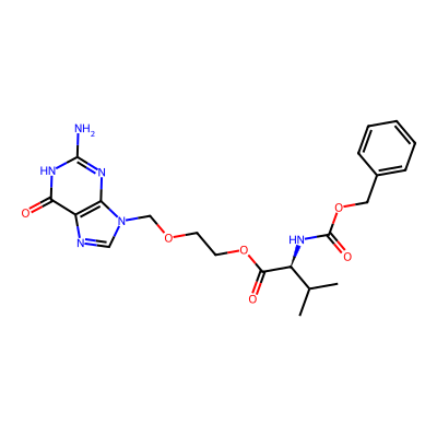 Chemical structure of Valacyclovir Carbonyl Impurity