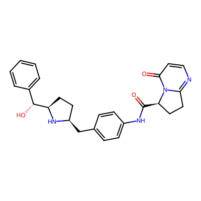 Chemical structure of Vibegron
