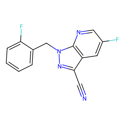 Chemical structure of Vericiguat Impurity 7