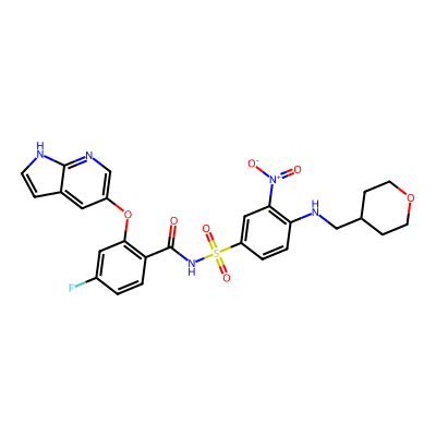 Chemical structure of Venetoclax Sulfonamide Impurity
