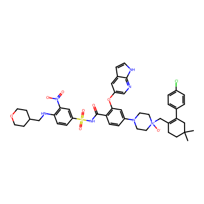 Chemical structure of Venetoclax N-Oxide