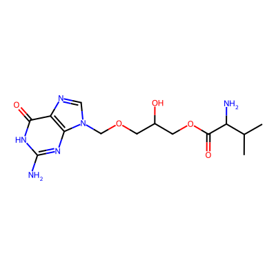 Chemical structure of Isovalganciclovir