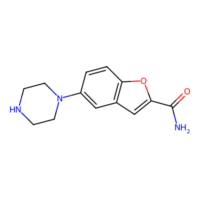 Chemical structure of Vilazodone Intermediate