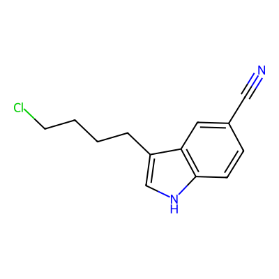 Chemical structure of Vilazodone Hydrochloride KSM-II