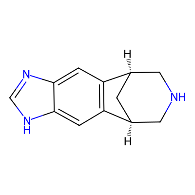 Chemical structure of Varenicline Impurity 3