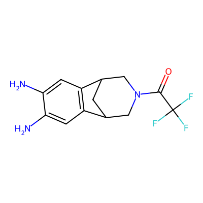 Chemical structure of Varenicline Diamine Impurity