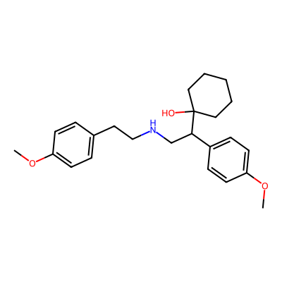 Chemical structure of Venlafaxine EP Impurity H