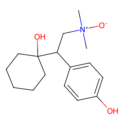 Chemical structure of Venlafaxine N-Oxide Impurity