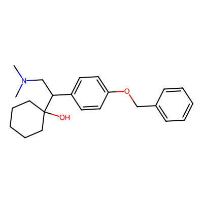 Chemical structure of Desvenlafaxine Benzyl ether