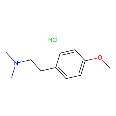 Chemical structure of Venlafaxine Impurity A Hydrochloride