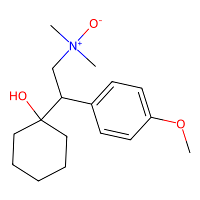 Chemical structure of Venlafaxine N-Oxide
