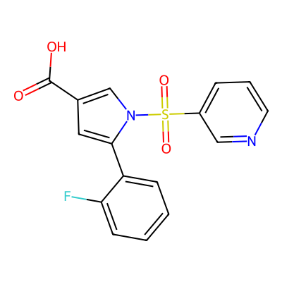Chemical structure of Vonoprazan Impurity 19