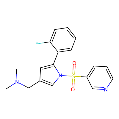 Chemical structure of Vonoprazan Dimethylamine Impurity