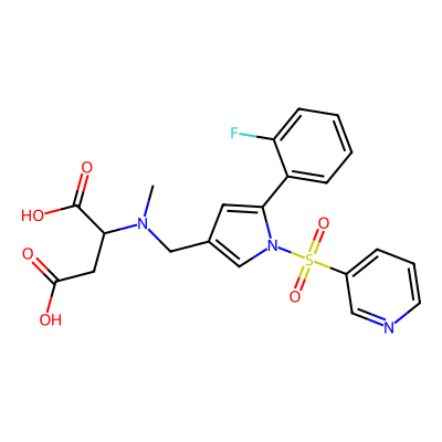 Chemical structure of Vonoprazan Fumarate Impurity V
