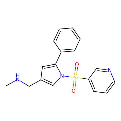 Chemical structure of Vonoprazan Impurity 3