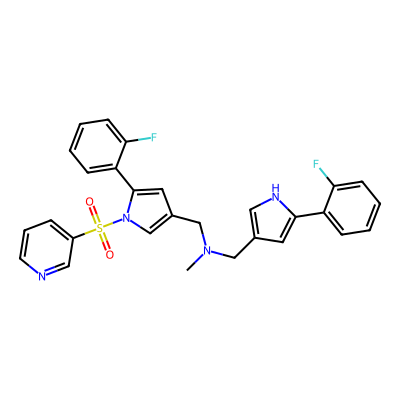 Chemical structure of Vonoprazan Impurity 21