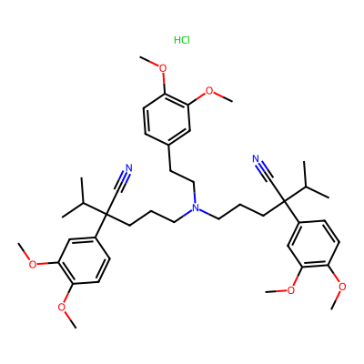 Chemical structure of Verapamil EP Impurity M