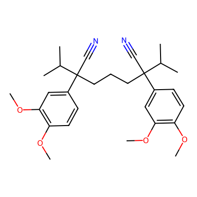 Chemical structure of Verapamil EP Impurity P