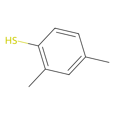 Chemical structure of 2,4-Thioxylenol