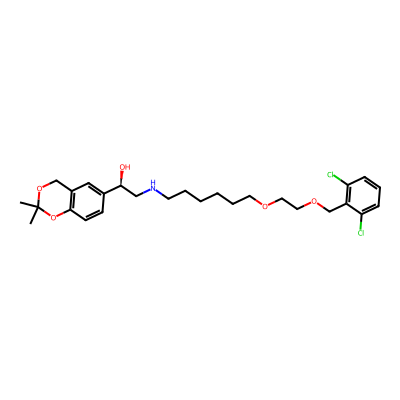 Chemical structure of Vilanterol Impurity
