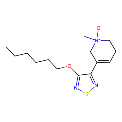 Chemical structure of Xanomeline N-Oxide