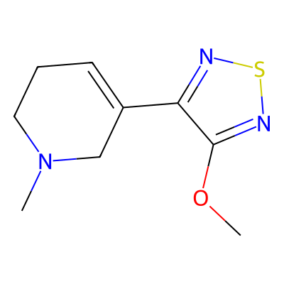 Chemical structure of Xanomeline Methoxy impurity