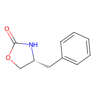 Chemical structure of (R)-4-Benzyl-2-oxazolidinone (Zolmitriptan Intermediate)