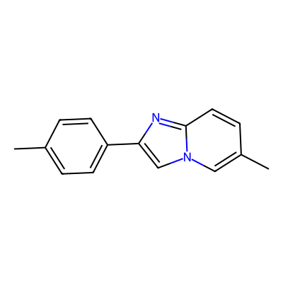Chemical structure of Zolpidem Inhouse Impurity D