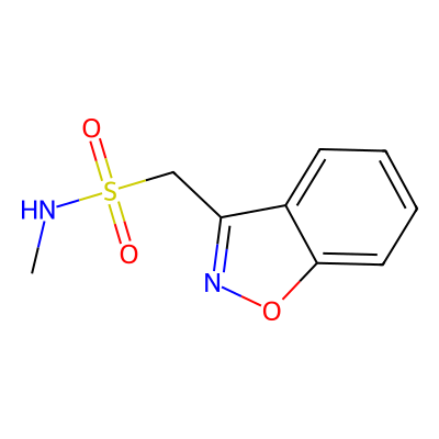 Chemical structure of Zonisamide Impurity C
