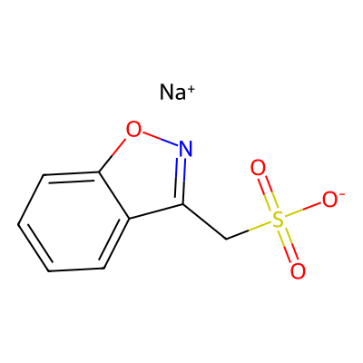 Chemical structure of Zonisamide Related Compound A