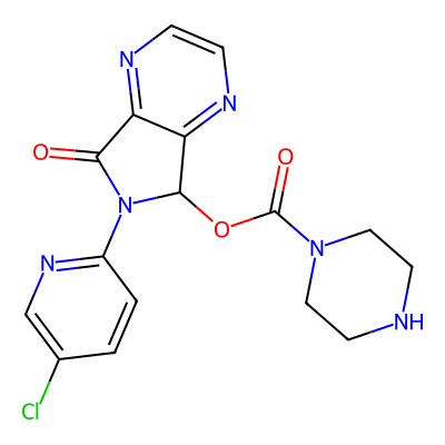 Chemical structure of N-Desmethyl Zopiclone Impurity