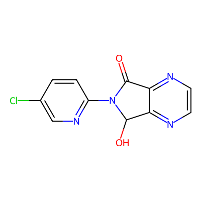 Chemical structure of Zopiclone Impurity B