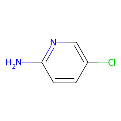 Chemical structure of 2-Amino-5-chloro-pyridine