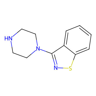 Chemical structure of Ziprasidone EP Impurity A