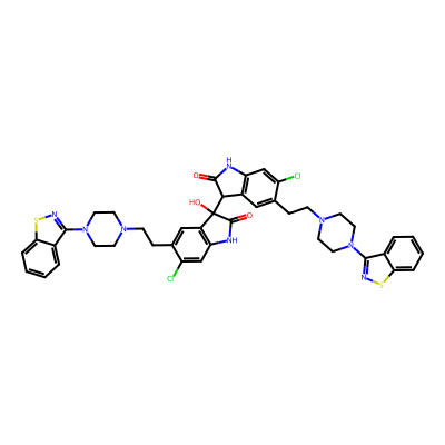 Chemical structure of Ziprasidone EP Impurity D