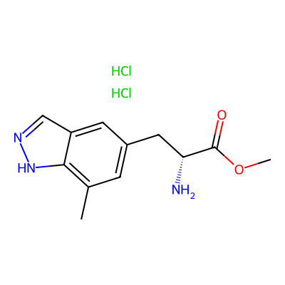 Chemical structure of Zavegepant Indazole Impurity